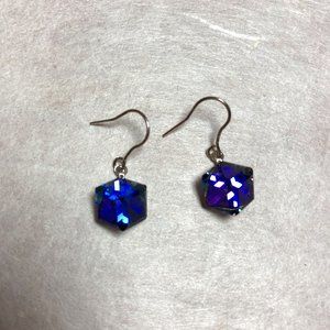 PURPLE Iridescent Earrings